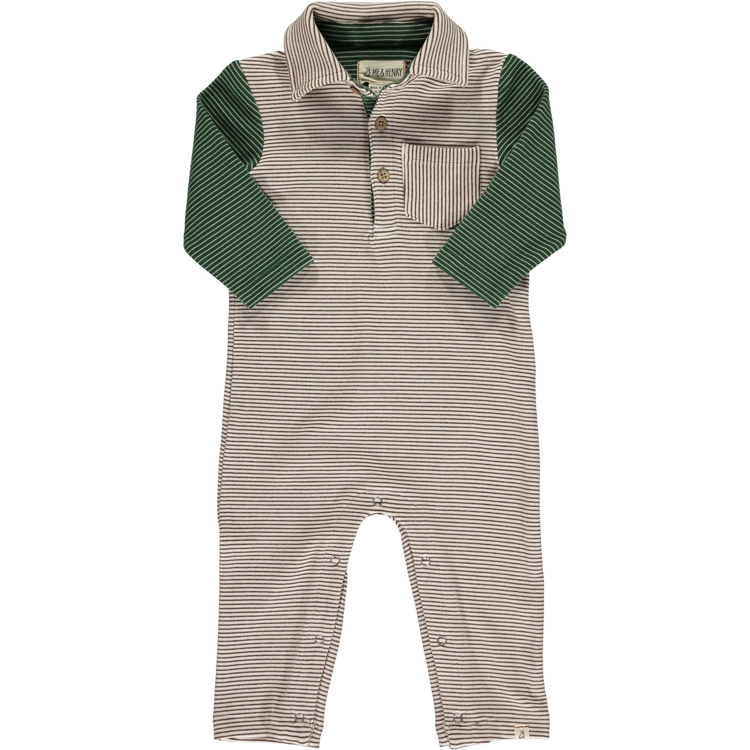 Arlington Cosy Polo Romper - The Cutest Little