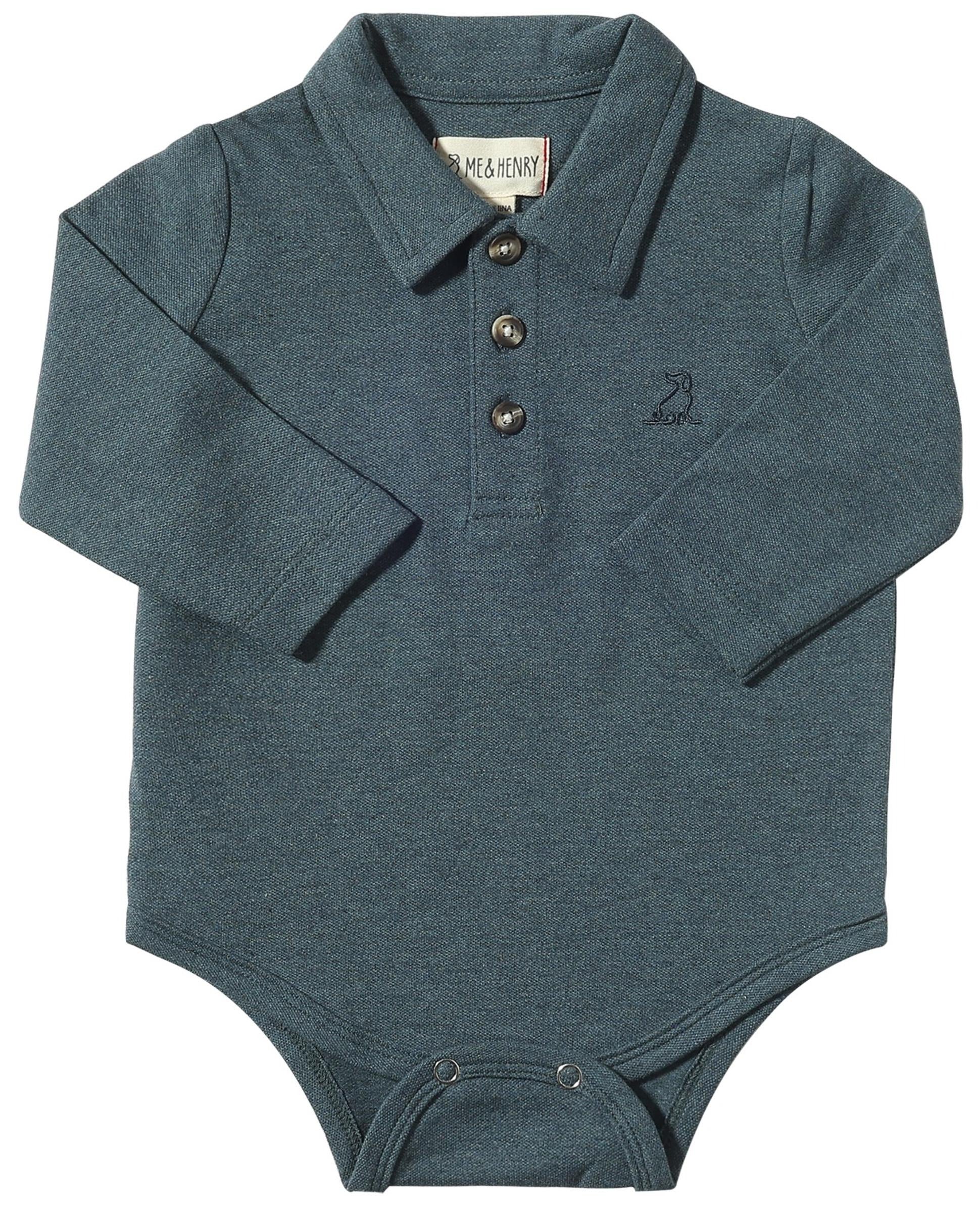 Seymour Pique Polo Onesie - The Cutest Little