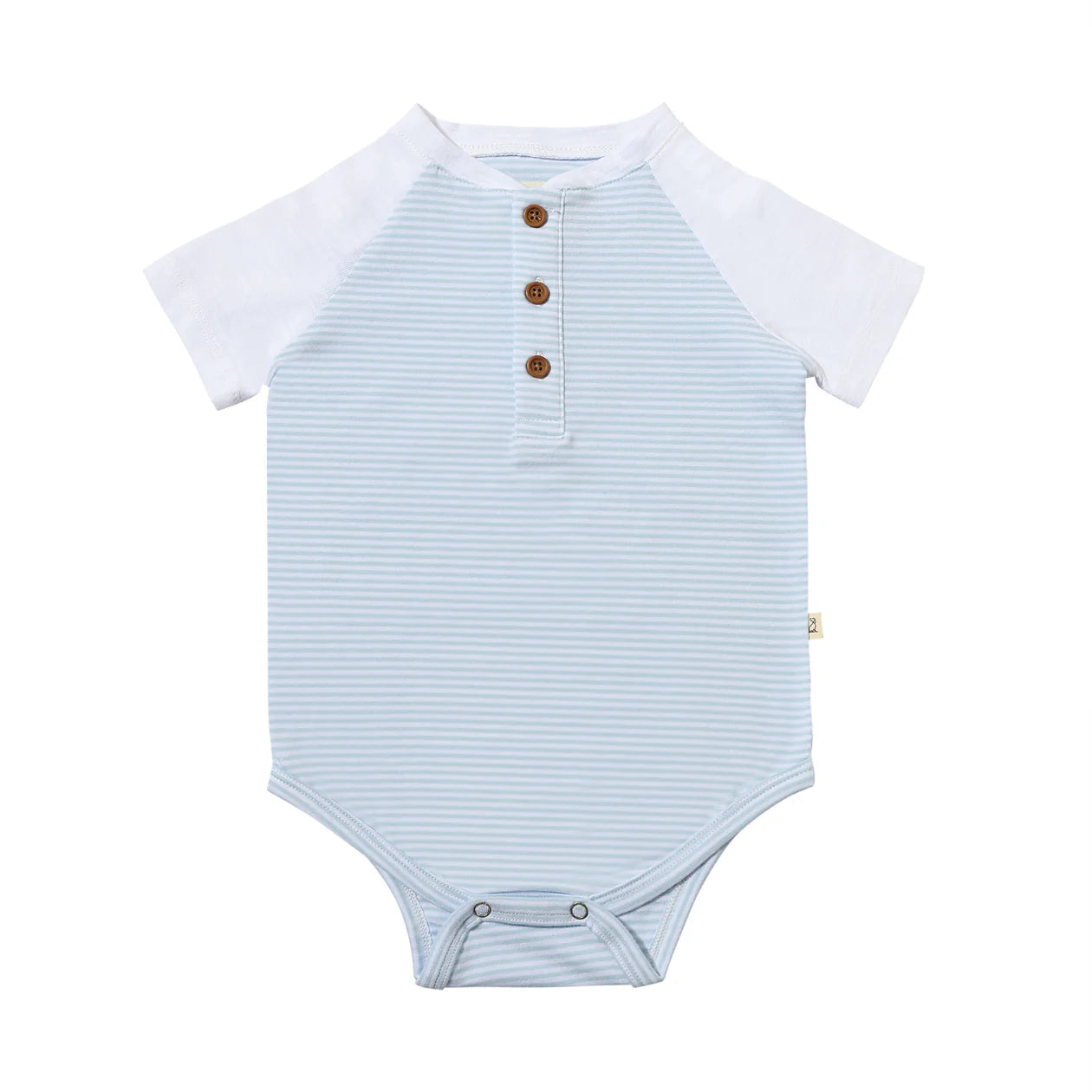 Me & Henry - League Raglan Striped Onesie