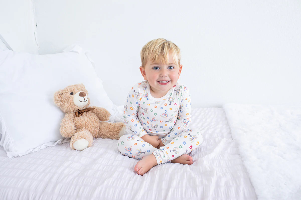Bestaroo - Hanukkah Stars L/S Pajamas