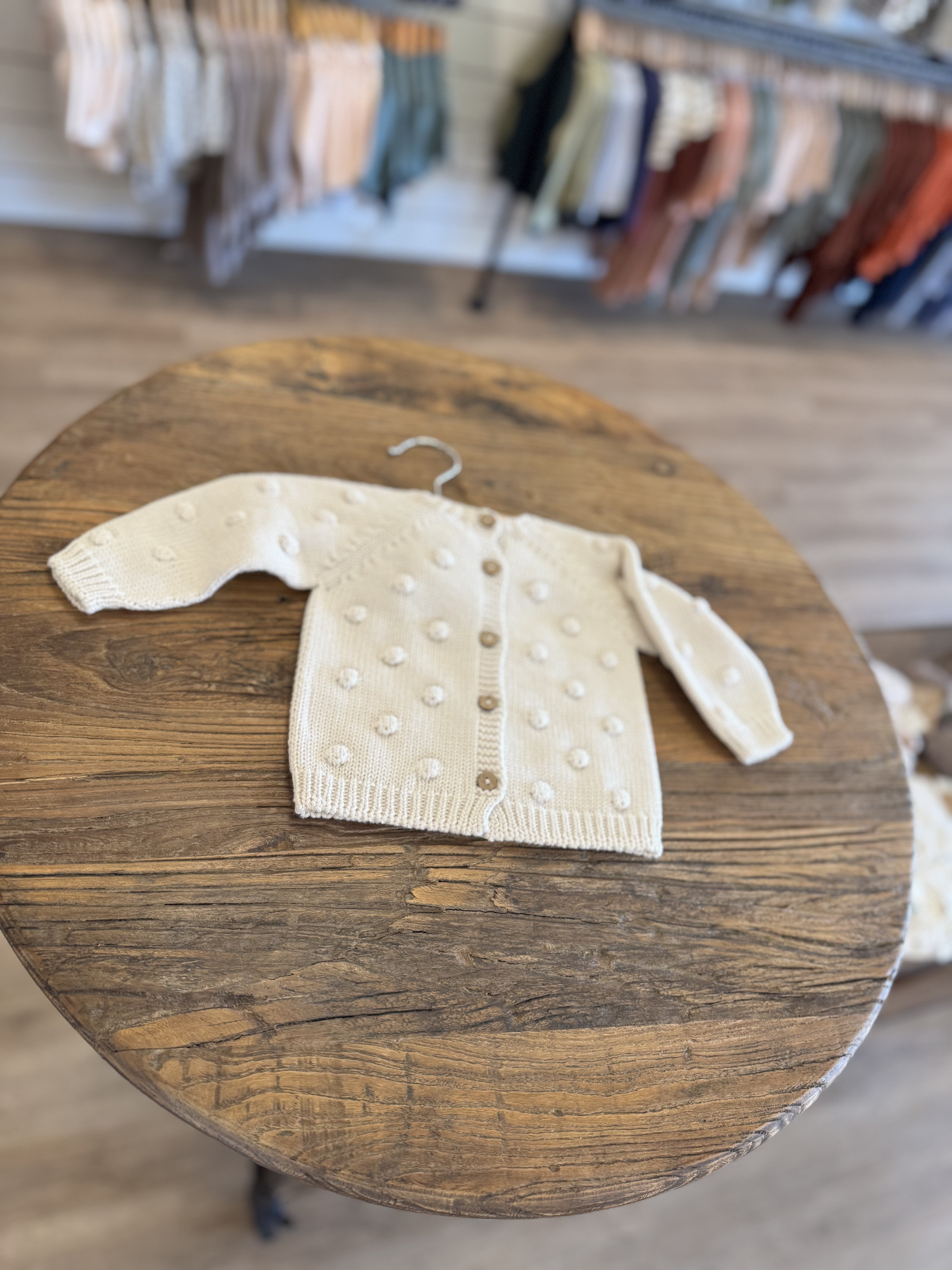 Layette Knit Cardigan