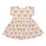 Pink Chicken - Colorful Menorahs Adeline Dress