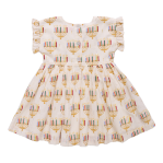 Pink Chicken - Colorful Menorahs Adeline Dress