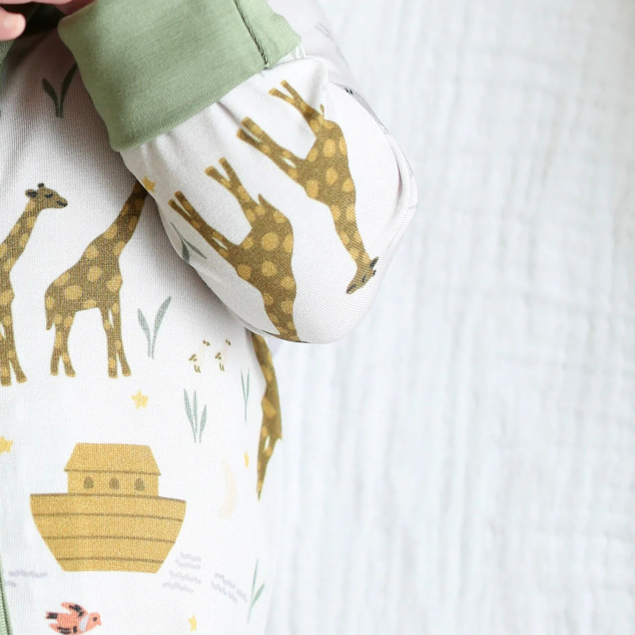 Shiloh & Kate - Noah's Ark Two-Piece Sleepwear Set