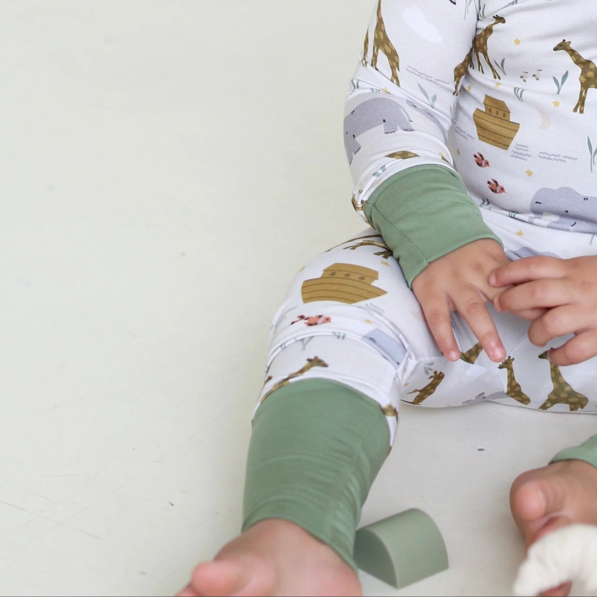 Shiloh & Kate - Noah's Ark Two-Piece Sleepwear Set