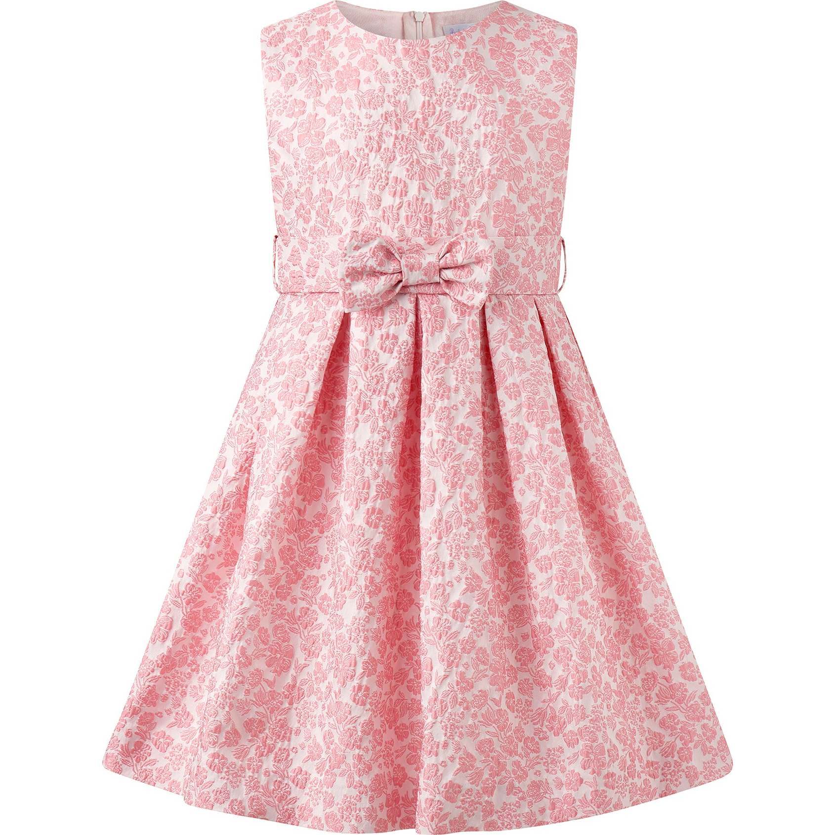 Rachel Riley - Pink Floral Damask Dress