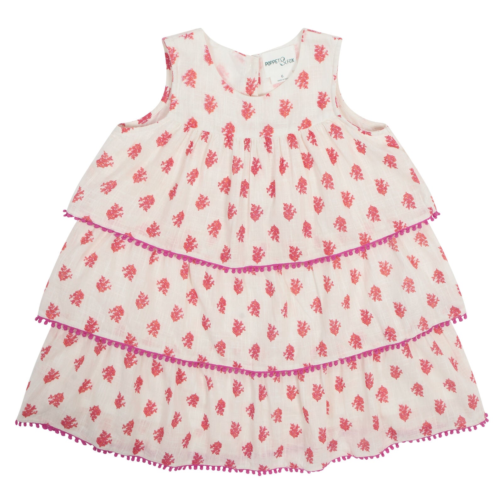 Poppet & Fox - Ruffled Dress w/ Tank Bodice