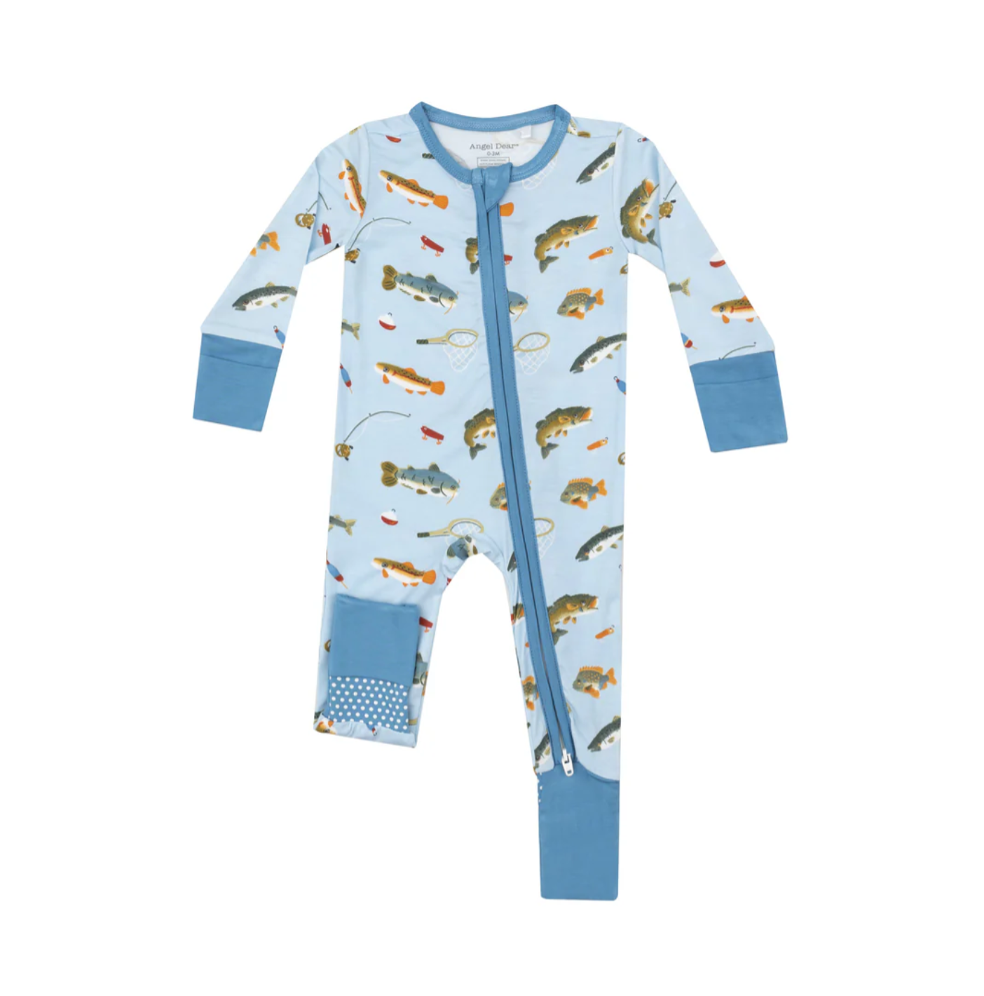 Fishing - 2 Way Zipper Romper