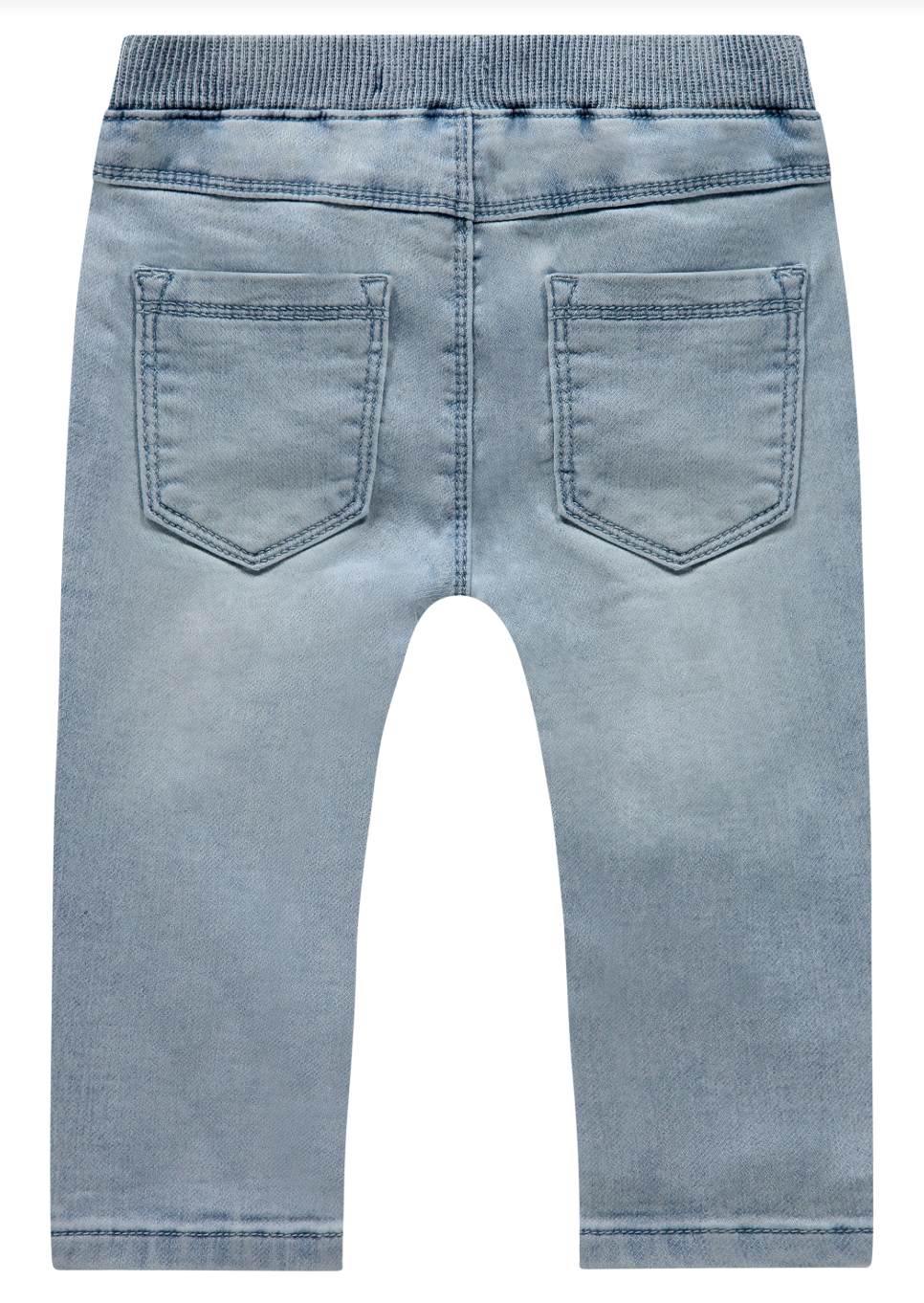 Babyface Baby Boys Light Blue Denim Jogger