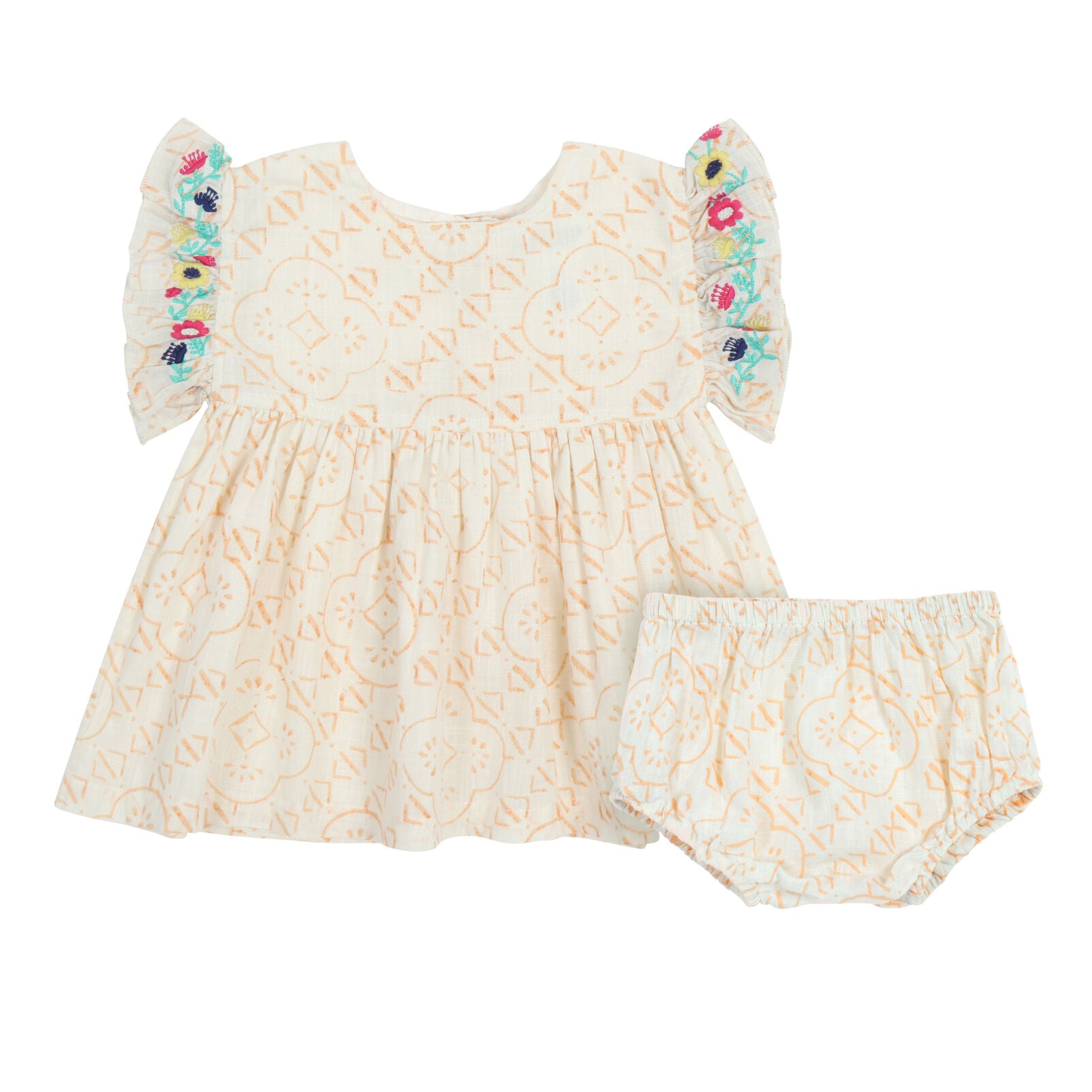 Poppet & Fox - Smock Dress w/ Bloomer