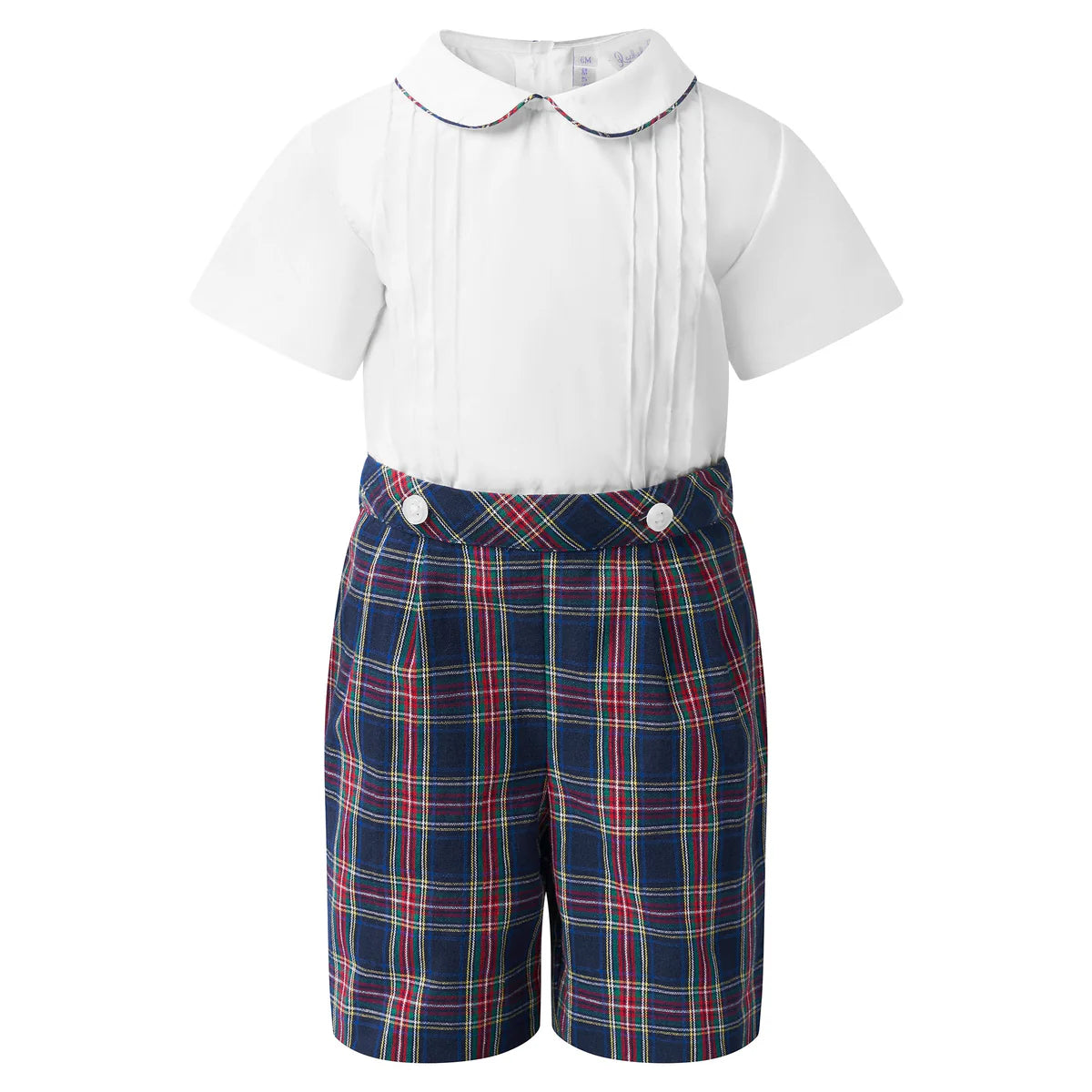 Rachel Riley - Tartan Shirt and Short Set