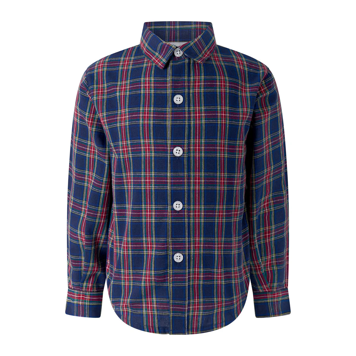 Rachel Riley - Navy Tartan Shirt