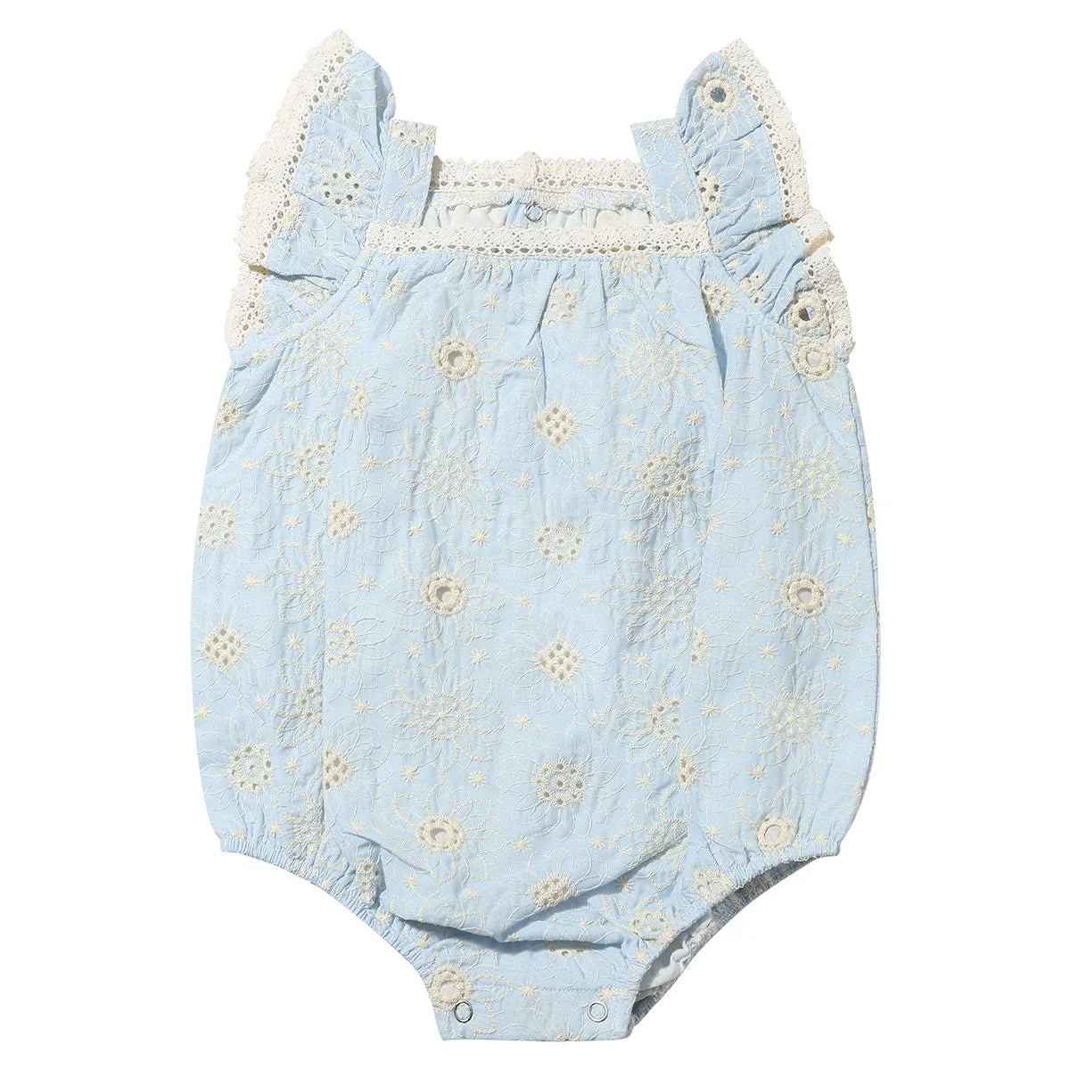 Vignette - Charlotte Bubble Light Blue Eyelet