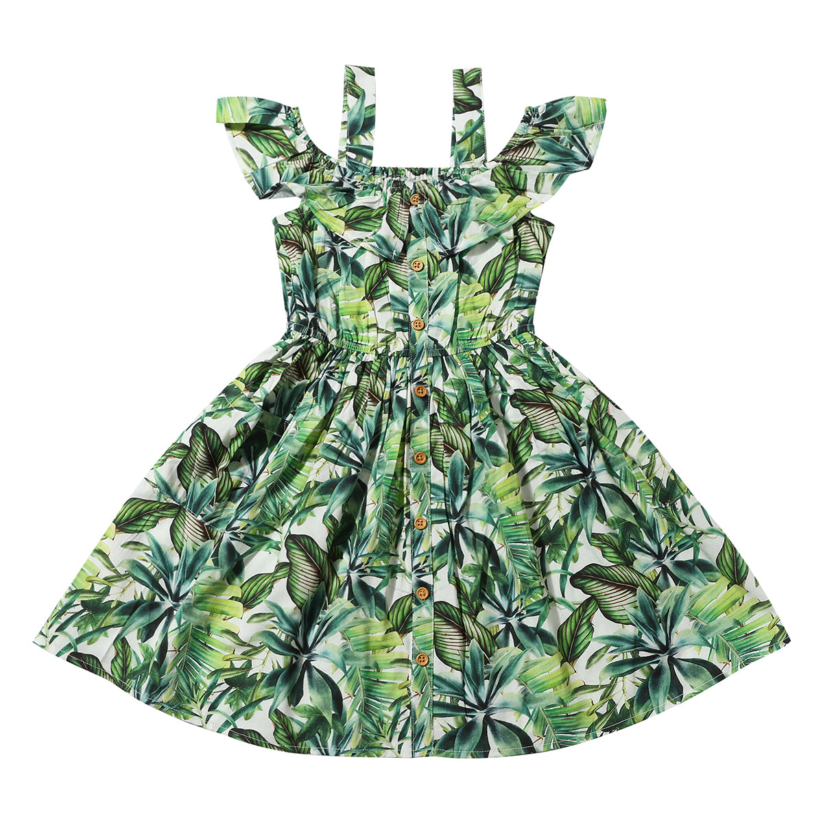 Vignette - Ruffle Button Front Dress