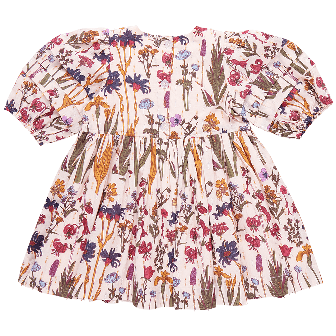 Girls Brooke Dress - Autumn Flowers