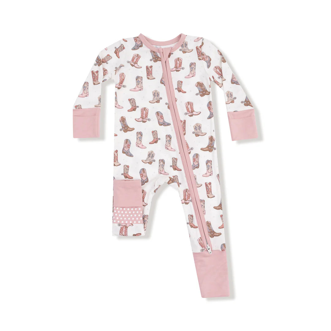 Angel Dear - Future Cowgirl 2 Way Zipper Romper
