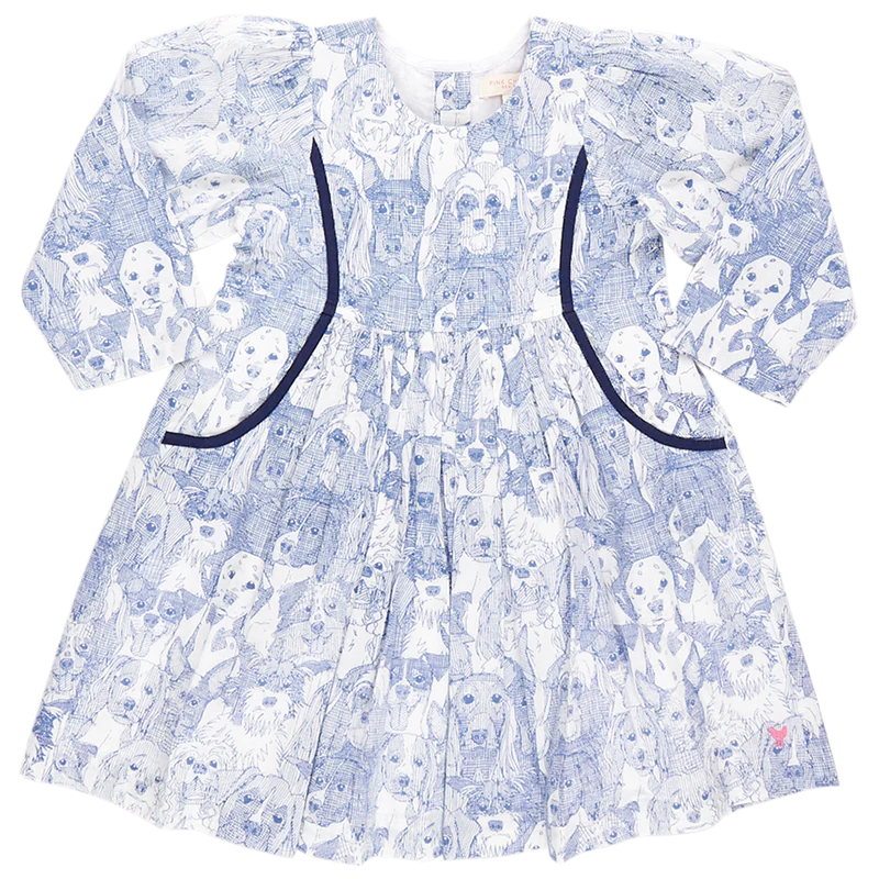 Girls Eden Dress - Dogs a Plenty