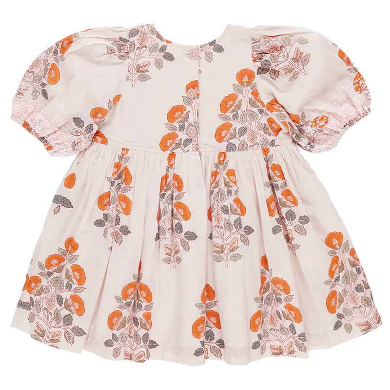 Girls Evelyn Dress - Cloud Bouquet Floral