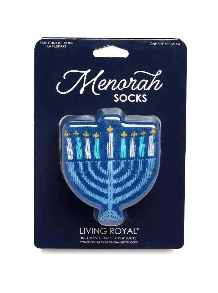 Living Royal - Menorah 3D Socks