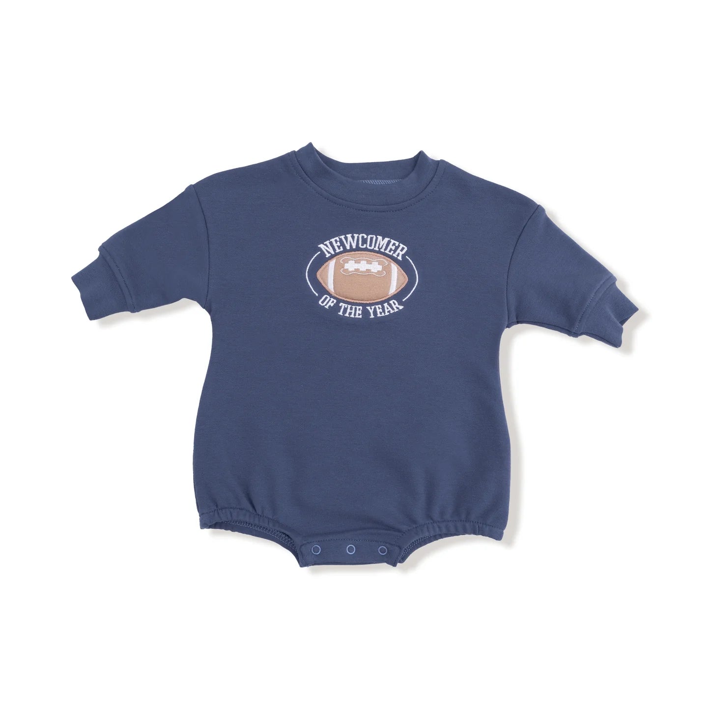 Angel Dear - French Terry Sport Navy Sweatshirt Bubble