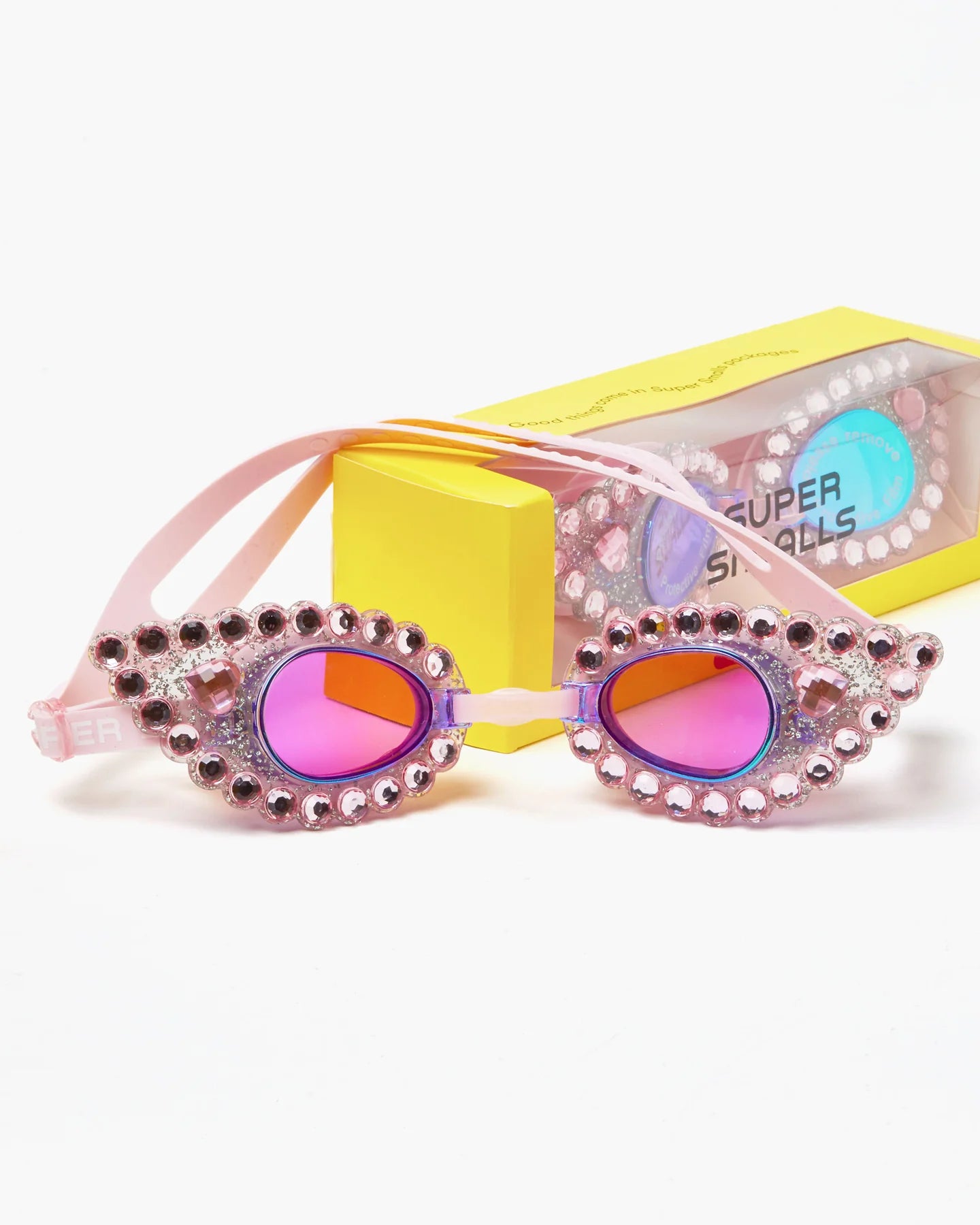 Supers Smalls - Pink Splash Goggles
