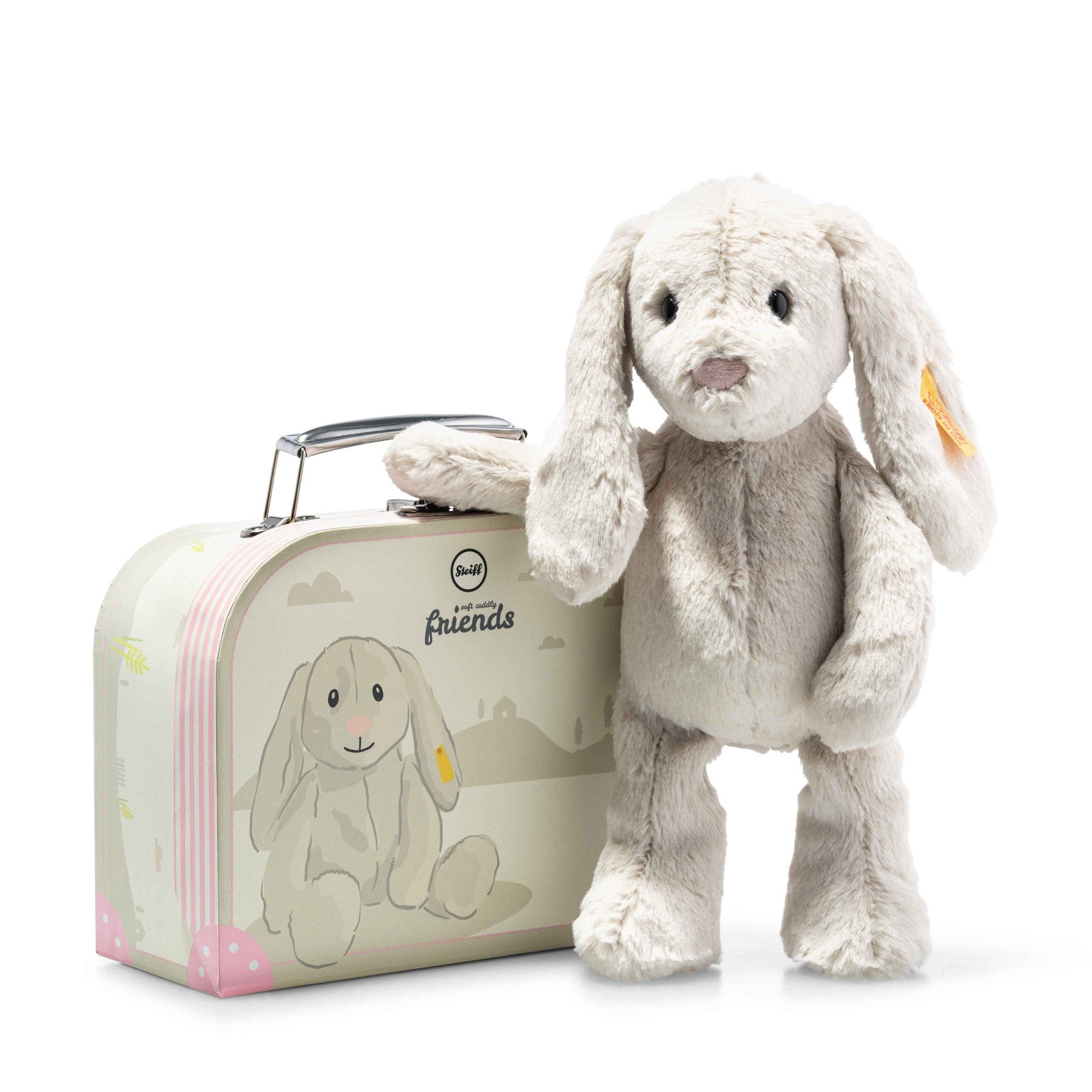 Hoppie Rabbit in Suitcase - The Cutest Little