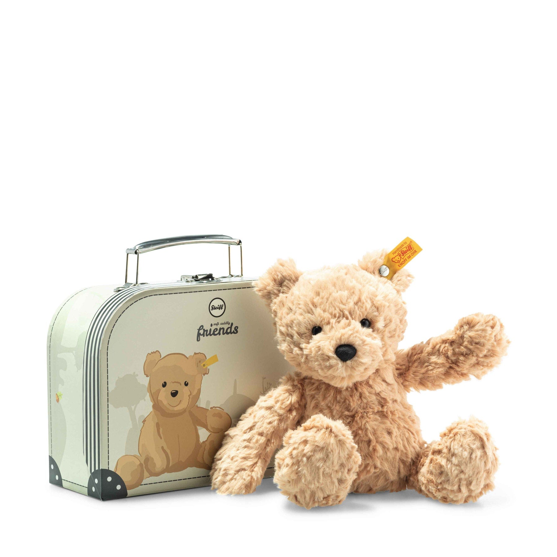 Jimmy Teddy Bear in Suitcase - The Cutest Little