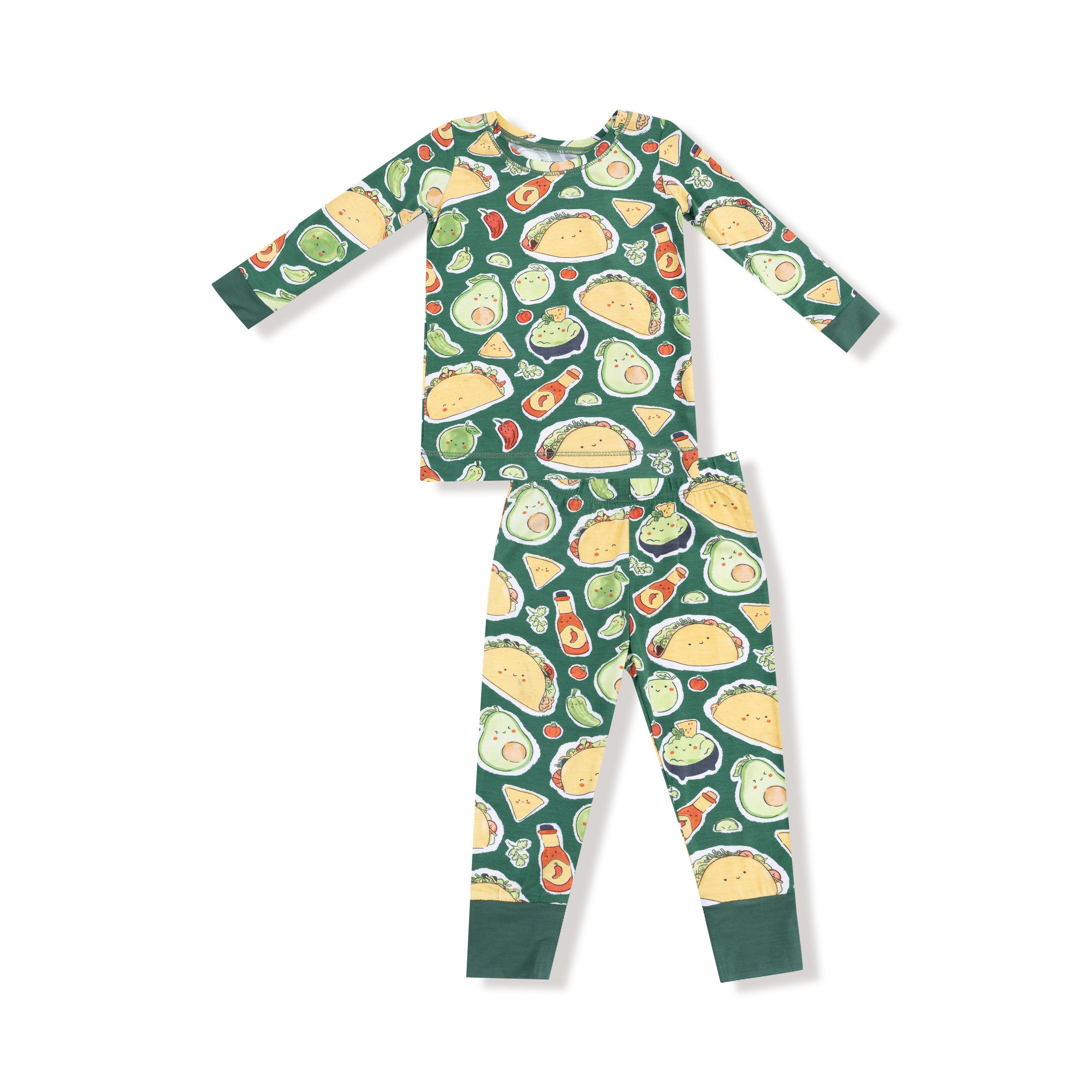 Angel Dear - Happy Tacos L/S Loungewear Set