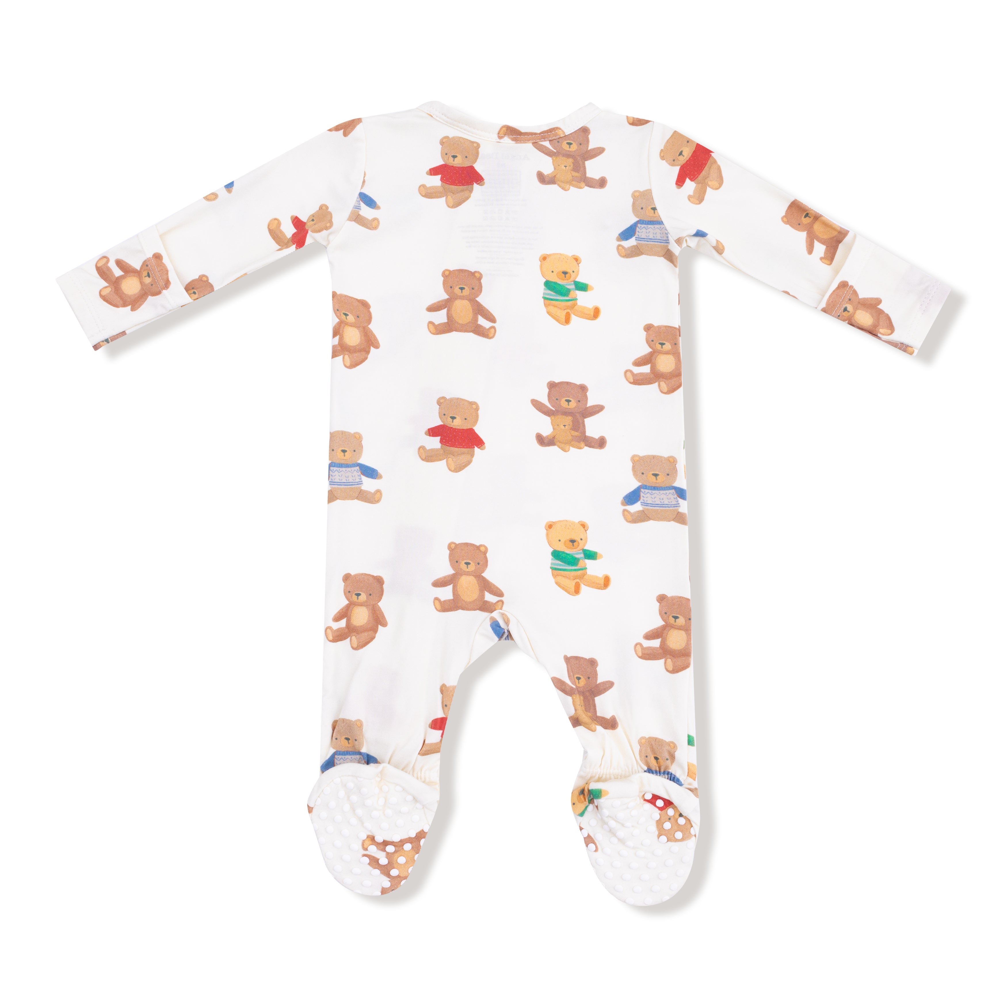 Angel Dear - Teddy Bear 2 Way Zipper Footie