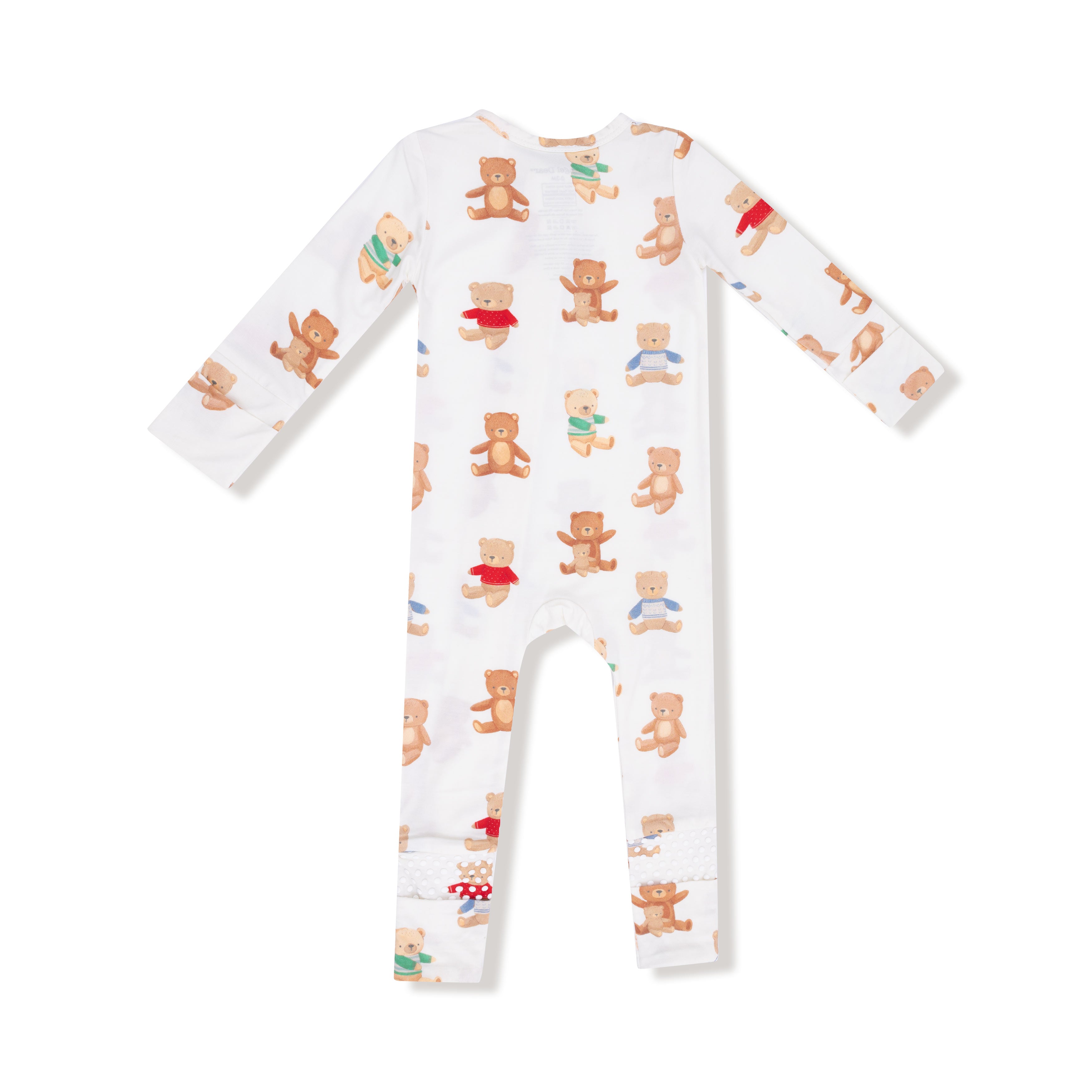 Angel Dear - Teddy Bear 2 Way Zipper Romper